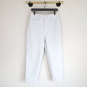 Madewell 27 Blue Slim Fit Emmett High Waist Tapered Pants Yoke Edition NWT